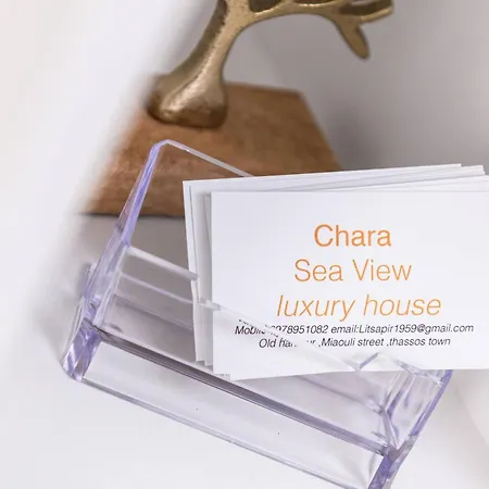 Chara Sea View Luxury House Lejlighed