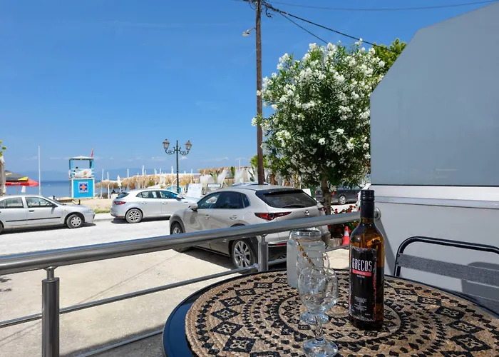 Chara Sea View Luxury House Apartman Liménasz